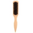 thumbnail image 4 of JHEHF 7PCS Slick Back Hair Brush for Smoothing Ponytail Wooden Styling Tool ThickBristles with Handle for Sleek Ponytails, Buns & Men'S Beard Grooming, 4 of 9