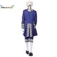 thumbnail image 5 of Traje de cosplay de caballero británico del siglo XVIII para hombre, traje victoriano renacentista Tudor, traje de María Antonieta, traje rococó para hombre, 5 of 5