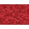 thumbnail image 1 of Ahgly Company Machine Washable Indoor Rectangle Transitional Red Area Rugs, 7' x 10', 1 of 7