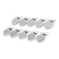 thumbnail image 4 of Portachupetes Bling Bling 10 piezas de metal con forma de corazón color plateado, 4 of 12