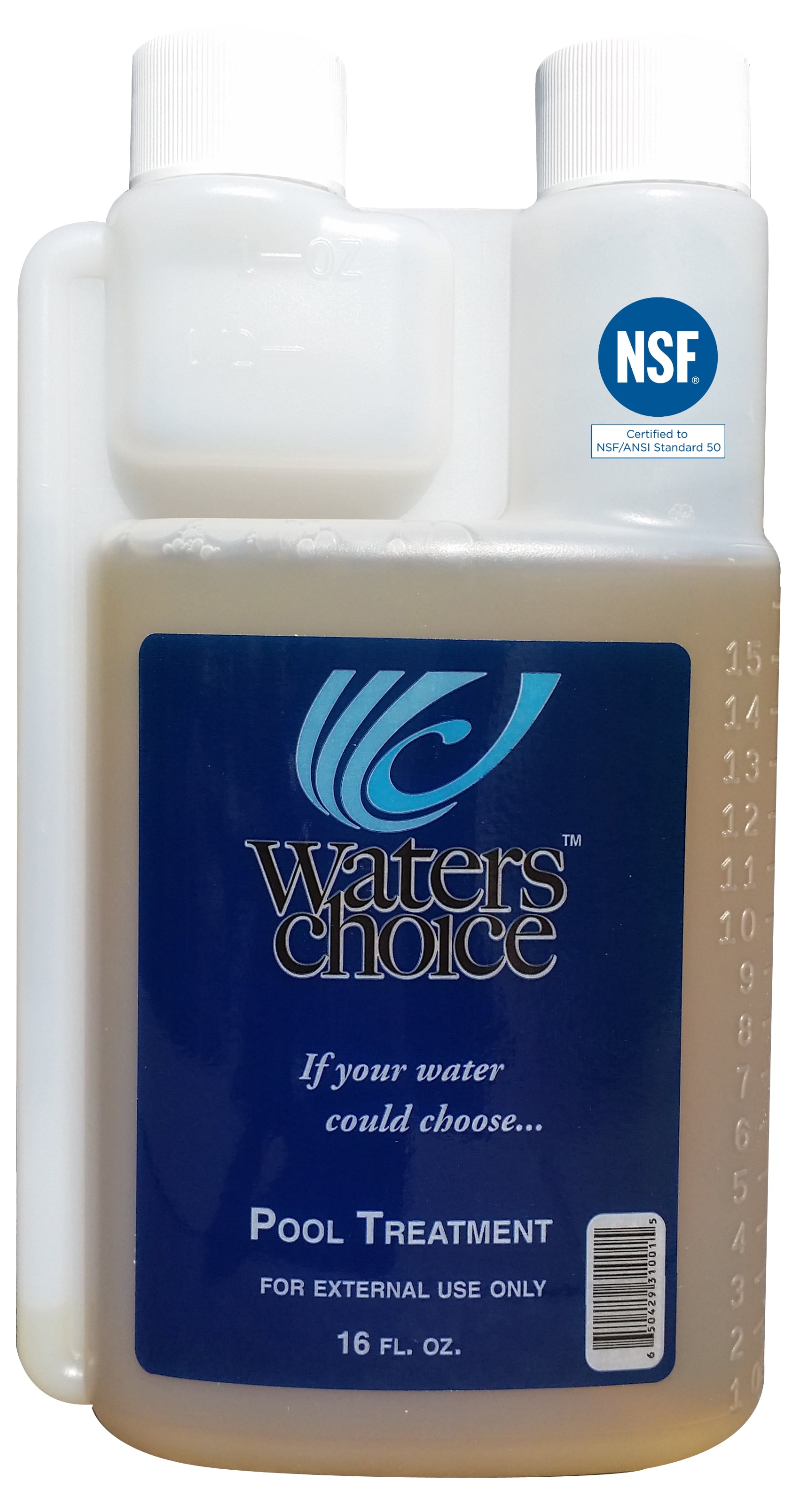 Waters Choice 16 oz. Pool Enzyme Concentrate All Natural Weekly Application of Enzymes for