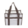 thumbnail image 1 of Bolsa de malla portátil de tela Oxford de gran capacidad para niños, bolsa para guardar conchas para exteriores, playa, piscina, L, 1 of 14