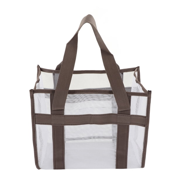 Shell Holding Bag, Space Saving Mesh Beach Bag Multifunctional Oxford Cloth For Outdoor Travel S,M,L
