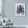 thumbnail image 3 of Trademark Fine Art 'Octopus 9, Blue' Canvas Art by Fab Funky, 3 of 6