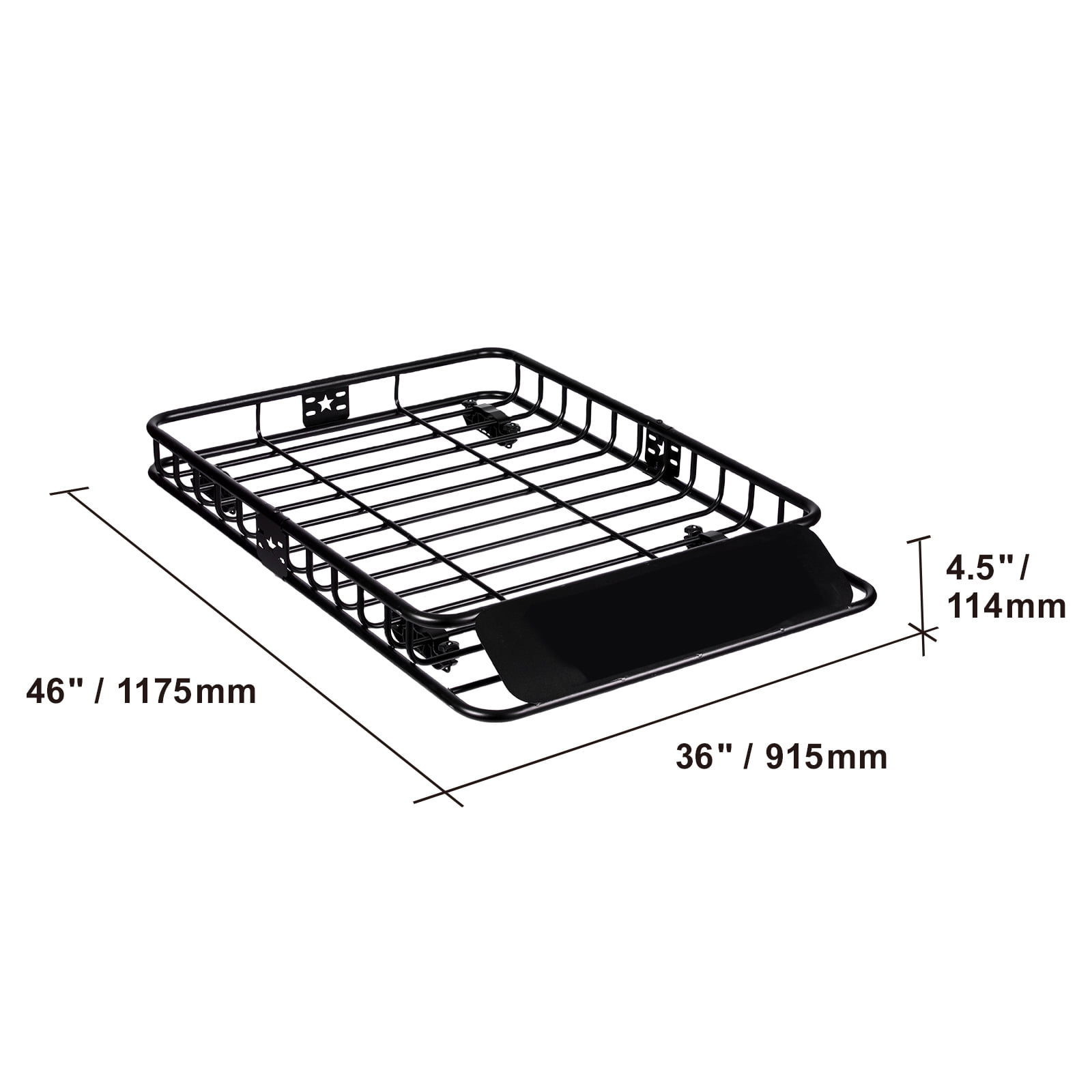 KFFKFF Roof Rack Cargo Basket SUV Truck Cars