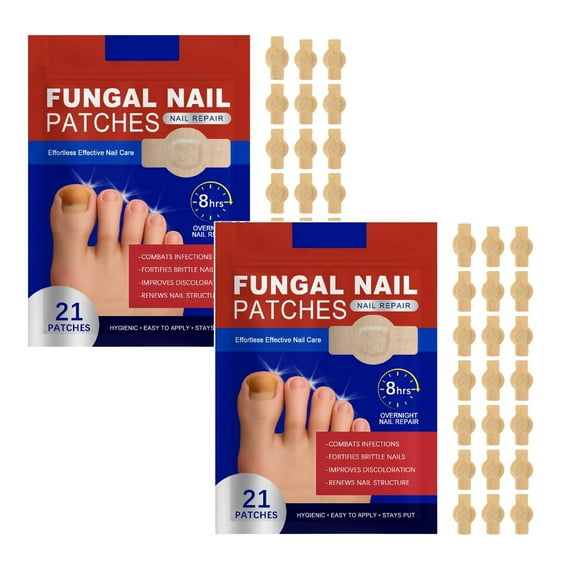 Nail Repair Patches for Toenail Fungus and Nail Strengthening
