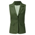 thumbnail image 5 of Blazer Jackets for Women Sleeveless Summer Vest Casual Open Front Work Office Coats Tops, 5 of 6