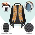 thumbnail image 4 of Pzuqiu Breathable Kids Backpack Lightweight Large Capacity 17 Inch Cute Capybara Print School Bag for Students Ages 6-18 Preschool Elementary Middle High School Back to School Use, 4 of 7