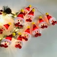 thumbnail image 6 of Gcvizuso Christmas Hats, Santa Hat, Red Hat Led Snowman String Christmas Decoration Lights Christmas Tree Lights Ornaments, 6 of 8