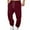 Red, variant on sususu Sweatpants Mens,Men's Casual Straight Leg Athletic Trousers with Side Zipper Pockets Comfortable Daily Wear Fashionable Bottoms,Blue,XXL