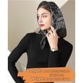 thumbnail image 3 of Dailyacc Hair Bandanas Scarf For Women Lightweight Fashion Neck Silk Satin Head Scarves For Sleeping Handbags Scarf, 3 of 10