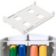 thumbnail image 3 of Muyoka Dispensador de latas apilable para colgar, organizador de latas de soda ligero, estante extraíble duradero para nevera, soporte para latas de bebida, dispensador portátil de bebidas, estante pa Muyoka Hogar, 3 of 7