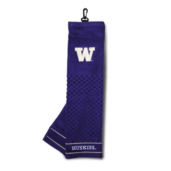 Team Golf Serviette Brodée Huskies Washington