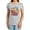 Athletic Heather, variant on Tom and Jerry Water Damaged Women's T Shirt (Small) Light Blue