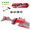 thumbnail image 3 of Mini Skateboard Toy Skate Park For TechDeck Fingerboard Skateboard Ramps Fingerboard Ultimate Park Training Board Toys for Kids, 3 of 5