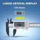 thumbnail image 2 of Kenally Calibrador Vernier LCD, micrómetro de medición de profundidad de 0-100mm, regla de longitud de diámetro, calibre de plástico, instrumento que Medidores de medidas dimensionales  Plata Kenally TO000934-01, 2 of 6
