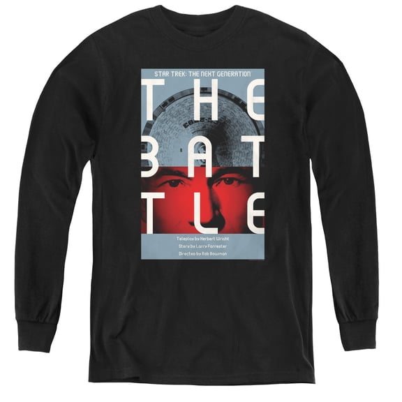 Star Trek - Tng Season 1 Episode 9 - Youth Long Sleeve Shirt - Medium