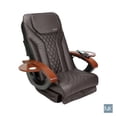 thumbnail image 3 of Shiatsulogic Pedicure Chair Cushion COVER NEW COFFEE Nail Salon Pedicure Furniture, 3 of 5