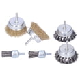 thumbnail image 3 of Wire Cup Brush, Rust Removal Professional Wire Weed Brush  For Grinding For Edging For Deburring, 3 of 8
