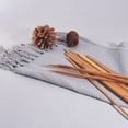 thumbnail image 5 of 2Set Carbonize Bamboo Knitting Needles Set Single Pointed Crochet Kit Smooth Crochet Arts Craft Needle Tool Saddle Brown 345~360mm 1pair/bag 18bag/set, 5 of 7