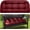 Red, variant on Outdoor Bench Cushion, Memory Foam Loveseat Cushion for Patio Furniture Wicker Chair, Settee Porch Swing Seat Cushion, 44 x 19 Inches (Red)