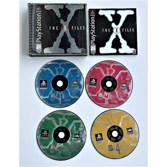 Pre-Owned The X-Files - Complete in Box - Black Label - Tested - PS1 Playstation 1 PSX