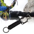 thumbnail image 3 of HEVIRGO Key Chain Ring Portable Anti-oxidation High Strength Anti-aging Braided Multifunctional Stainless Steel Good Toughness Keychain Carabiner Outdoor Accessories, 3 of 10