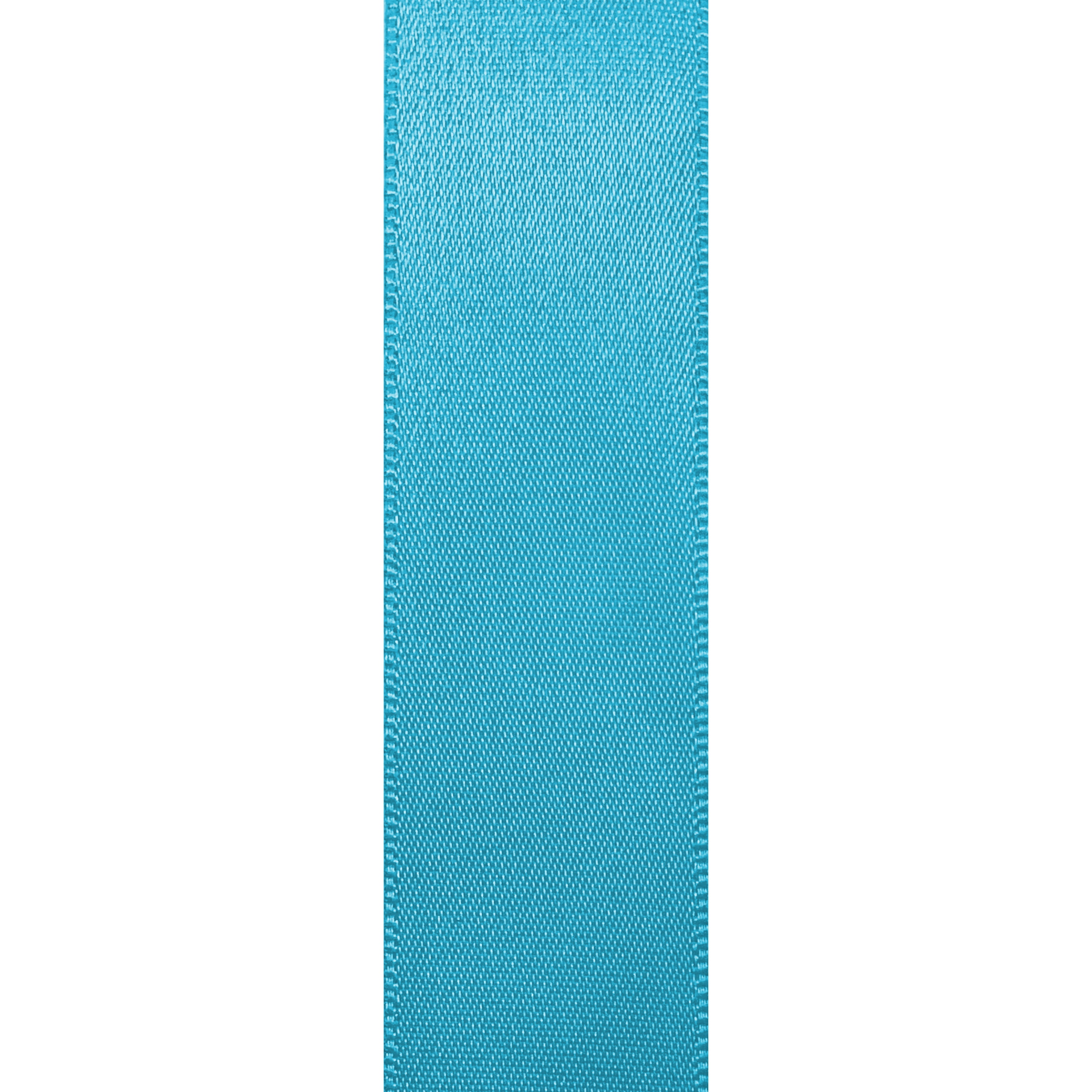 Turquoise Double Faced Satin Ribbon for Crafts, 7/8" x 100 Yards by Gwen Studios