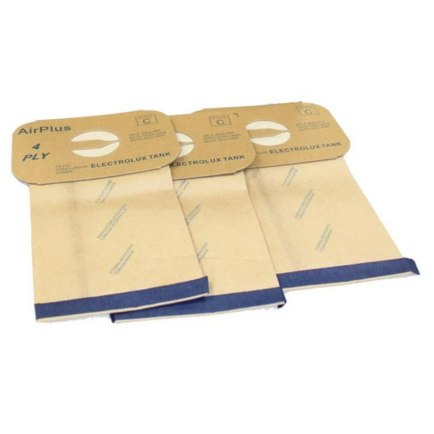 10 Electrolux Type C Tank Model Vacuum Cleaner Bags 4 Ply 805FPC