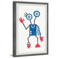thumbnail image 2 of Marmont Hill Quirky Robot Framed Wall Art, 20.00" x 1.50", 2 of 6