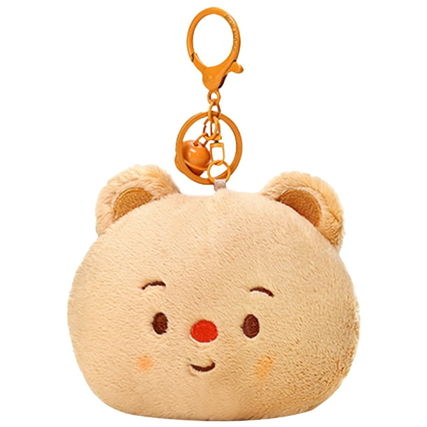 Oso Peluche Juguete Monedero Suave Con Campana para Regalos Cumpleaños