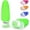 Azure Blue, variant on Miami CarryOn TSA Approved Food Grade Silicone Travel Bottle Pair, FDA Approved