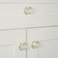 thumbnail image 5 of Grandeur Cham-Crys-Knob Chambord 1-3/8" Faceted Geometric Luxury Crystal Cabinet Knob /, 5 of 7