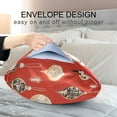 thumbnail image 4 of Yayeee Pillowcase Standard Size Set of 2 Satin Wrinkle Resistant Pillow Case, Christmas Ornaments Pattern, 4 of 8