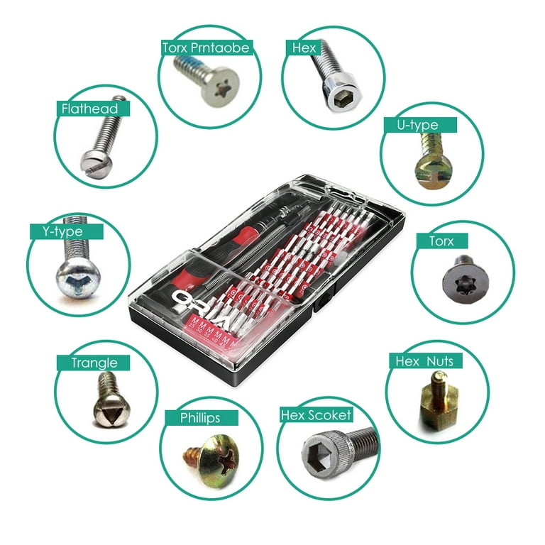 Oria precision screwdriver kit 60 in 2024 1 with 56 bits screwdriver set
