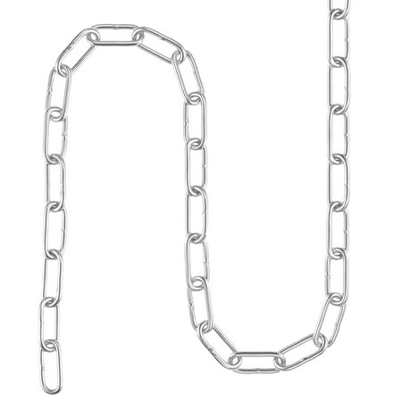 

Uxcell 6 Meter 2.95mm Thick 77Lbs Load 304 Stainless Steel Zinc Plated Proof Coil Chain