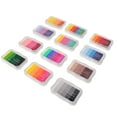 thumbnail image 3 of Craft Ink Stamps Pads Set, 5 Colors CP Gradient Craft Ink Pads Multi Function Washable  For Finger Drawing, 3 of 8