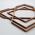 thumbnail image 5 of Ekena Millwork 7 3/8"W x 7 3/8"H x 1/4"T Extra Small Lakewood Decorative Fretwork Wood Wall Panels, Alder, 5 of 18