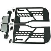 Paramount Automotive 51-0385 Tubular Safari Doors Fits 07-18 Wrangler (JK) Fits select: 2013 JEEP WRANGLER, 2008 JEEP WRANGLER UNLIMITED