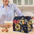 thumbnail image 2 of TSOVTHRID Sunflower Butterfly Pattern Mixer Cover Starry Night Print Portable Kitchen Aid Mixer Assecories with Top Handle Small Appliance Covers Dust Cover Compatible with Kitchenaid Mixer,S, 2 of 7