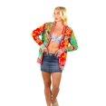 thumbnail image 6 of Socal Look Women's Ugly Christmas Sweater, Long Sleeve V-Neck Acrylic Holiday Cardigan, 2XL, 6 of 7