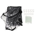 thumbnail image 2 of Kit De Caja De Aire Quieto, Caja De Bolsa De Crecimiento De Hongos Con Ventana Transparente Con Movimiento De Brazo Flexible Resistente Y Sellado Para Plantar En El Hogar, 2 of 7