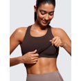 thumbnail image 4 of Musculosa CRZ YOGA Butterluxe Racerback Marrón XS, 4 of 4