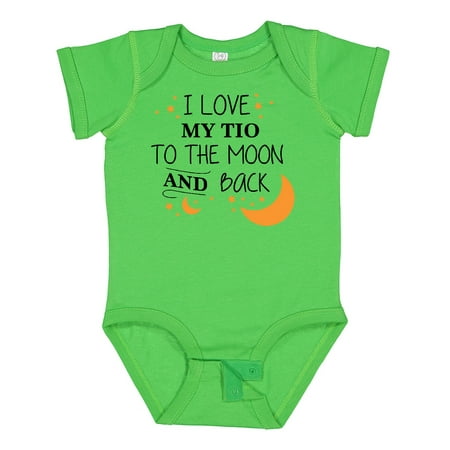

Inktastic I Love My Tio to the Moon and Back Gift Baby Boy or Baby Girl Bodysuit