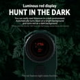 thumbnail image 2 of Gogogo Sport Vpro Rechargeable Hunting Rangefinder 1200 Yards with Tripod Hole, Red Display, 2 of 7