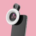 thumbnail image 4 of 15x Macro Anneau Clip Lumière Lentille Mini 53 LED pour la Photographie Android, 4 of 8