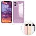 thumbnail image 2 of Glass Back Phone Covers with Solid Color Full Rugged Bumper Anti-Slip Design for Iphone 7P/8P/7/8/XS Max/XR/X/XS, 2 of 4