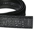 thumbnail image 5 of Correa de Cinturón de Trinquete de Cuero para Hombre 120 cm Negro, 5 of 5