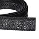 thumbnail image 5 of Correa de Cinturón de Trinquete de Cuero para Hombre 120 cm Negro, 5 of 5