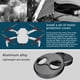 thumbnail image 2 of Tapas de motor compatibles con Mini3 Pro/SE/2, cubierta protectora de aluminio impermeable a prueba de polvo, accesorios para Dron, 4 Uds., 2 of 5